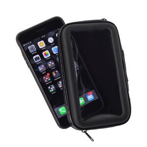 BIKE IT Bar-Mount Smartphone Holder Large 168X92X25Mm (ID) 183X110X30Mm (OD) click to zoom image