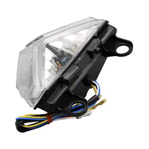 BIKE IT LED Rear Tail Light With Clear Lens And Integral Indicators - #D099 