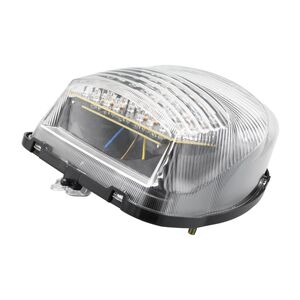 BIKE IT LED Rear Tail Light With Clear Lens And Integral Indicators - #H025 click to zoom image