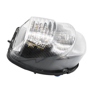 BIKE IT LED Rear Tail Light With Clear Lens And Integral Indicators - #H025 click to zoom image