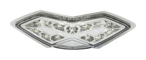 BIKE IT LED Rear Tail Light With Clear Lens And Integral Indicators - #K101 