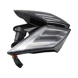 BIKE IT LED Rear Tail Light With Cool Grey Lens - #M103 click to zoom image