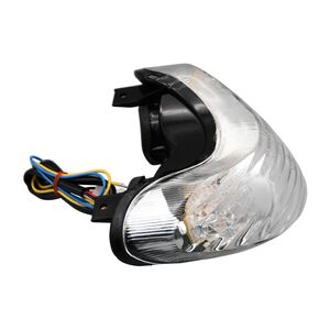 BIKE IT LED Rear Tail Light With Clear Lens And Integral Indicators - #S015 click to zoom image