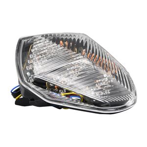 BIKE IT LED Rear Tail Light With Clear Lens And Integral Indicators - #S050 click to zoom image