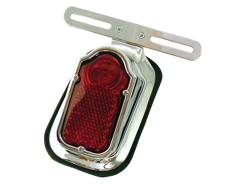 BIKE IT Tombstone Universal Rear/Brake Light With Number Plate Illumination click to zoom image