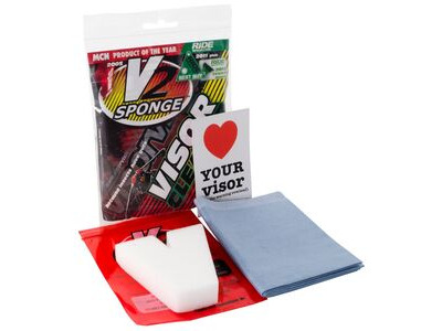 BIKE IT V2 Sponge Visor Cleaning Pocket Pack ~ 5Pcs Multibuy