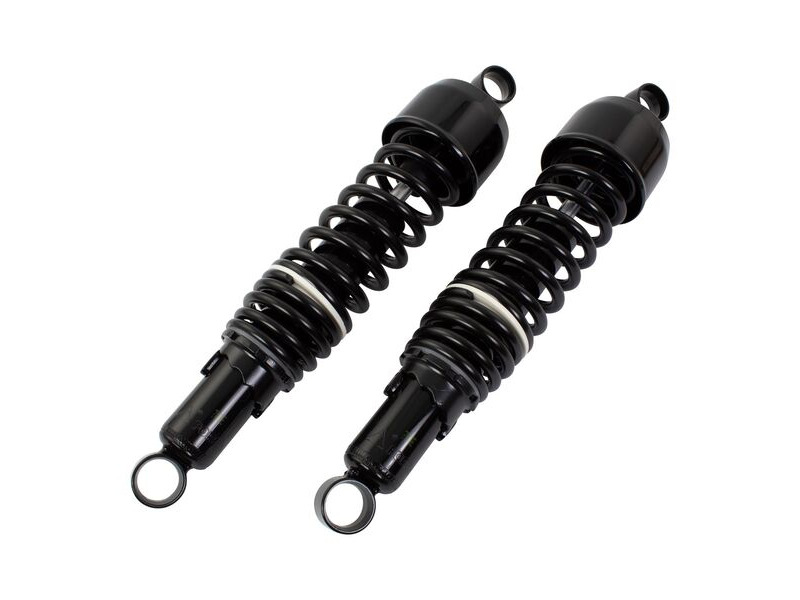 BIKE IT 335mm Eye To Eye Black Twin Shock Absorbers click to zoom image