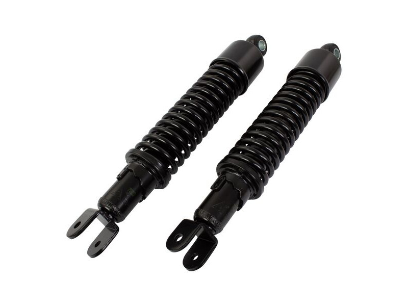 BIKE IT 320mm Eye To Fork Black Twin Shock Absorbers click to zoom image