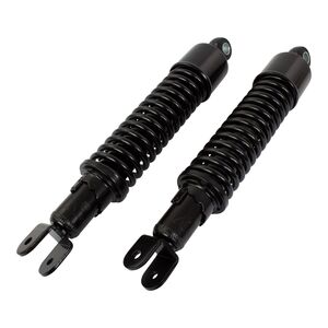 BIKE IT 320mm Eye To Fork Black Twin Shock Absorbers 