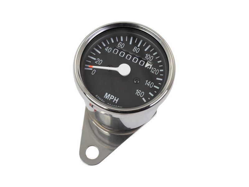 BIKE IT Chrome MPH Speedo - 60mph:2240rpm click to zoom image