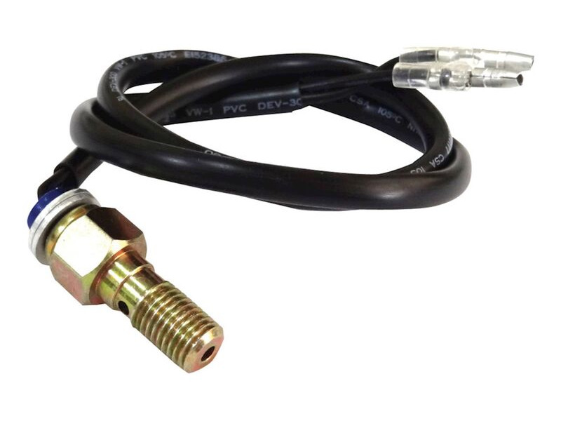 BIKE IT Bike It Oil Pressure Switch For Brake Light M10 1.25mm Gold click to zoom image