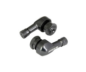 BIKE IT Aluminium 90deg. 8.3mm Metal Tyre Valve 1pc 