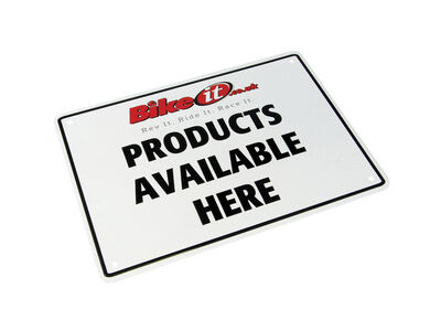 BIKE IT Aluminium Parking Sign - Products Available Here