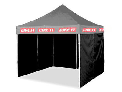 BIKE IT 4 x Side Walls For Easy-Up Canopy Black