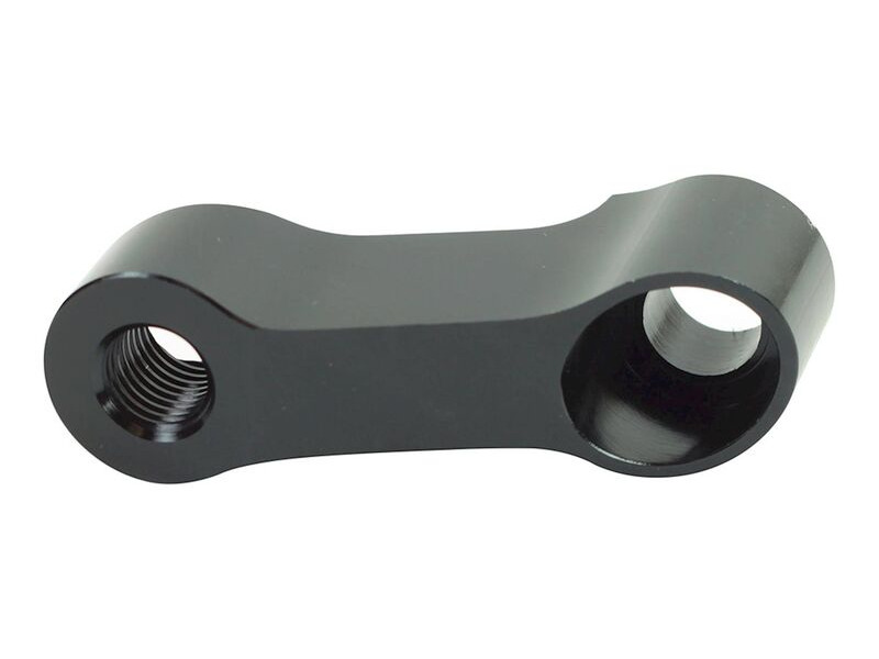 BIKE IT Black 10mm Standard Thread Mirror Extender click to zoom image