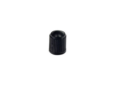 BIKE IT Pack Of 50 Black Plastic Valve Caps