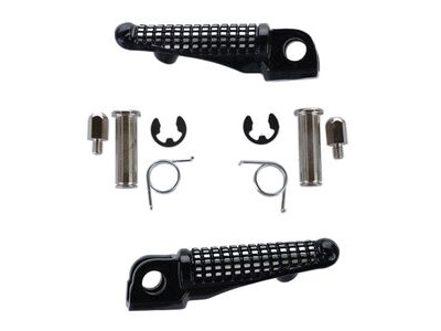 BIKE IT OE Replacement Front Footpegs for Kawasaki models (Black)