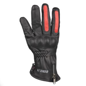 BIKE IT 'AMP' Road Glove (Black / Red ) click to zoom image