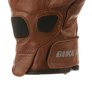 BIKE IT Ultimate Cruiser Gloves 'UCG' (Brown) click to zoom image