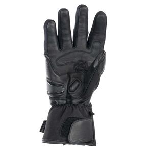 BIKE IT "Triple Black" All-Seasons Motorcycle Glove click to zoom image