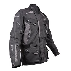 BIKE IT 'Burhou' All-Season Motorcycle Adventure Jacket click to zoom image