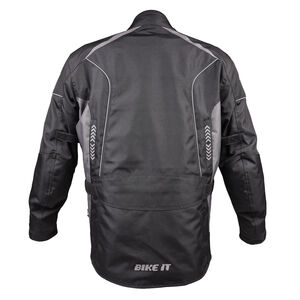 BIKE IT 'Burhou' All-Season Motorcycle Adventure Jacket click to zoom image