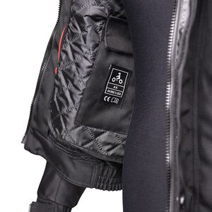 BIKE IT 'Herm' Motorcycle Waterproof Bomber Jacket click to zoom image