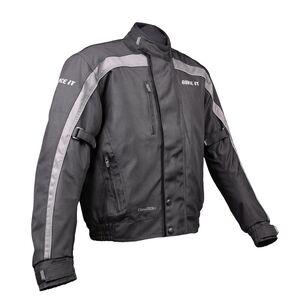 BIKE IT 'Herm' Motorcycle Waterproof Bomber Jacket click to zoom image