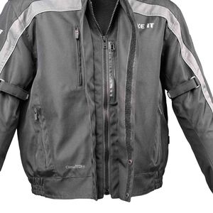 BIKE IT 'Herm' Motorcycle Waterproof Bomber Jacket click to zoom image