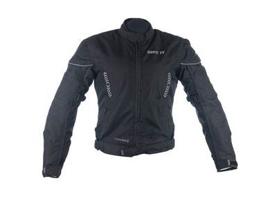 BIKE IT 'Insignia' Ladies Motorcycle Jacket (Black)