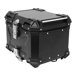 BIKE IT 45 Litre Rigid Aluminium Luggage Top Box click to zoom image