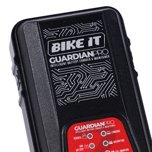 BIKE IT Guardian Pro 2 Intelligent Battery Charger and Maintainer 6/12V 1.25A click to zoom image