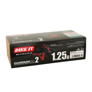 BIKE IT Guardian Pro 2 Intelligent Battery Charger and Maintainer 6/12V 1.25A click to zoom image