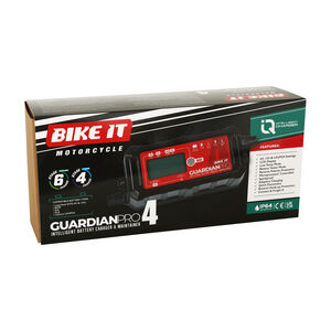 BIKE IT Guardian Pro 4 Intelligent Battery Charger and Maintainer 6/12/14.4V 6A click to zoom image