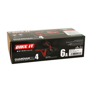 BIKE IT Guardian Pro 4 Intelligent Battery Charger and Maintainer 6/12/14.4V 6A click to zoom image