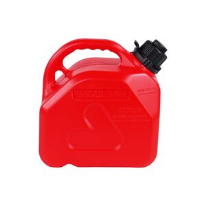 BIKE IT 5 Litre Fuel Can With Push To Pour Nozzle - Red click to zoom image