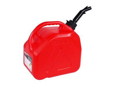 BIKE IT 10 Litre Fuel Can With Push To Pour Nozzle - Red