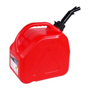 BIKE IT 10 Litre Fuel Can With Push To Pour Nozzle - Red 