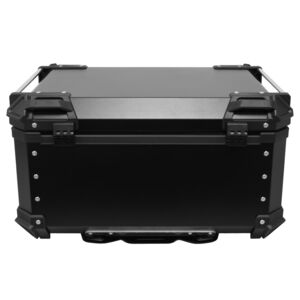 BIKE IT 65 Litre Rigid Aluminium Luggage Top Box click to zoom image