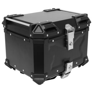 BIKE IT 36 Litre Rigid Aluminium Luggage Top Box click to zoom image