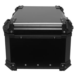 BIKE IT 80 Litre Rigid Aluminium Luggae Top Box click to zoom image