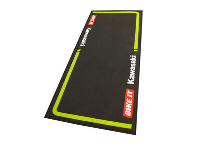 BIKE IT Kawasaki MX2 Motocross Race Team Garage Mat 190 X 80cm