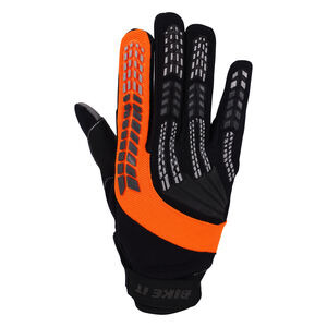 BIKE IT 'Vapor-S' Summer Motorcycle Glove (Black/Orange) 