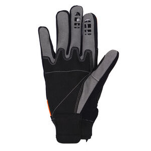 BIKE IT 'Vapor-S' Summer Motorcycle Glove (Black/Orange) click to zoom image