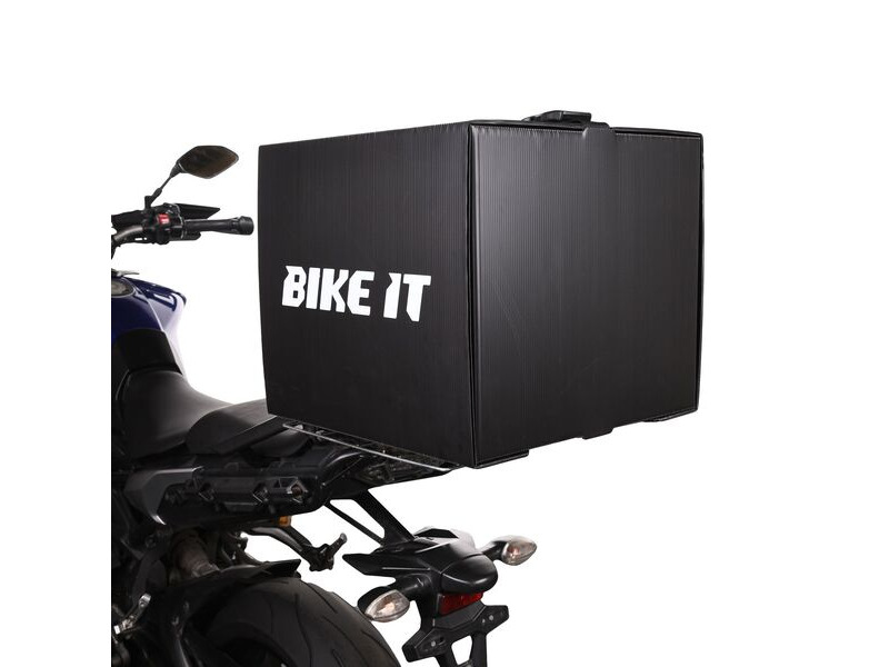 BIKE IT Motorcycle Courier Multi-Functional Delivery Box (43x43x38cm 70lt) click to zoom image