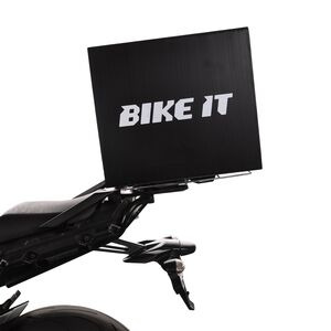 BIKE IT Motorcycle Courier Multi-Functional Delivery Box (43x43x38cm 70lt) click to zoom image