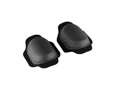 BIKE IT Knee Sliders (Pair) Black Carbon Effect Oval