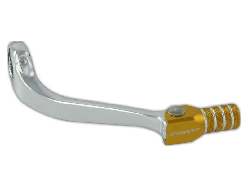 BIKETEK MX Alloy Gear Lever With Gold Tip #S03 click to zoom image