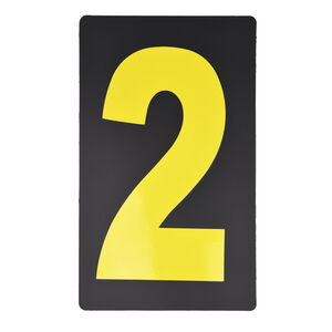 BIKETEK Pit Board Number Kit Yellow 37pcs click to zoom image