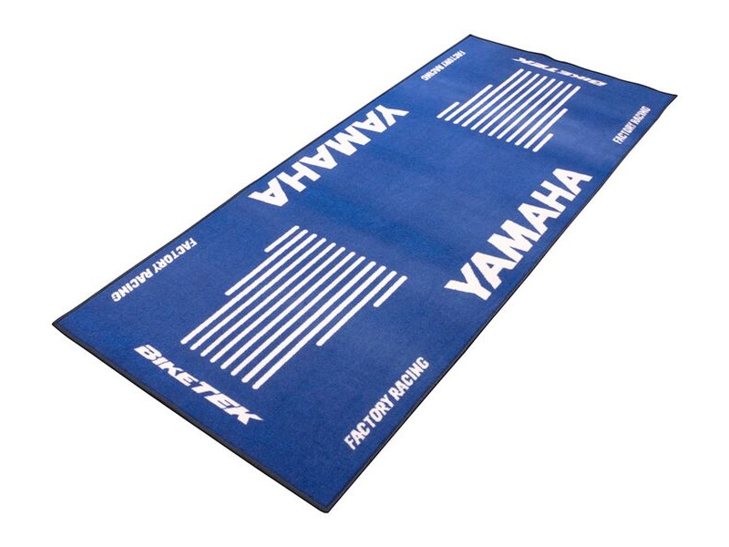 BIKETEK Series 3 Yamaha Logo Garage Mat 190 X 80cm click to zoom image